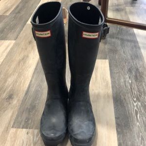 Hunter rain boots